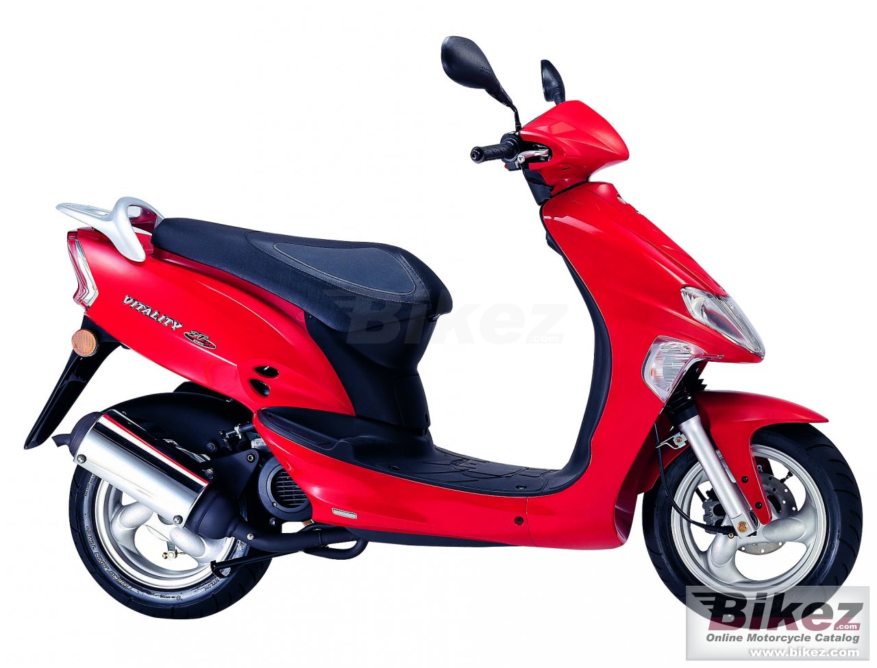 Big Kymco vitality 50 2t picture and wallpaper from Bikez.com